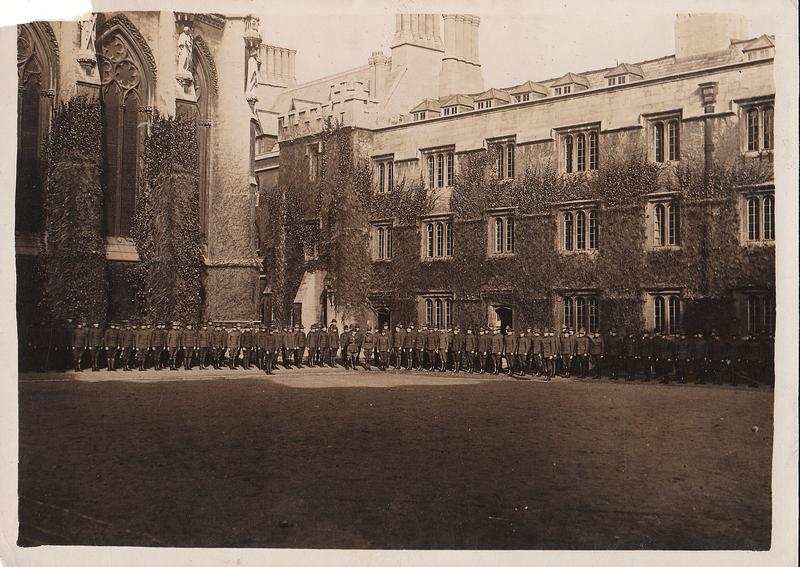 4. Cadets at Exeter College, Oxford.