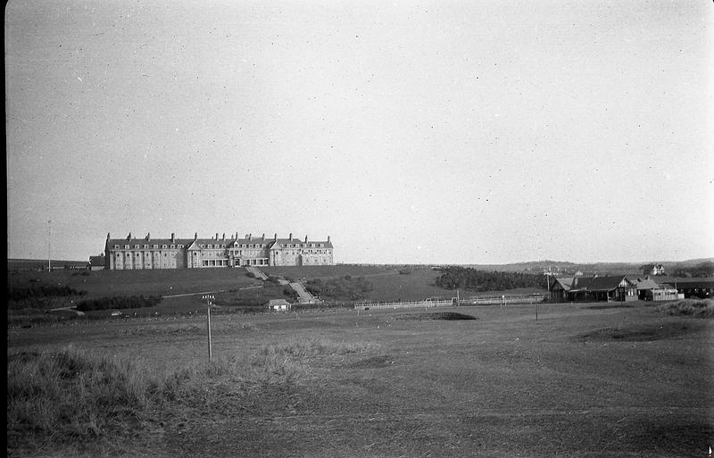 2. Parr took this view of Turnberry Station Hotel from the west.