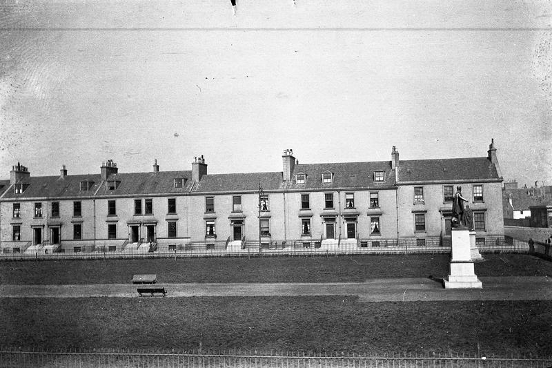 4. Looking north across Wellington Square, Ayr.