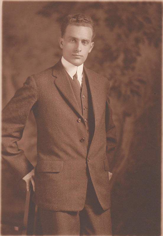 11. Parr’s brother-in-law, James Russell McQueen, about 1915.