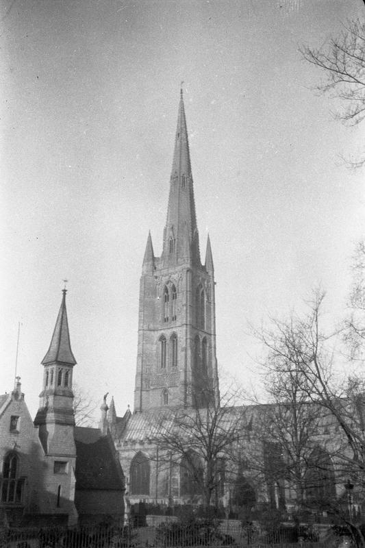 1. One of Parr’s shots of St. Wulfram’s parish church in Grantham.