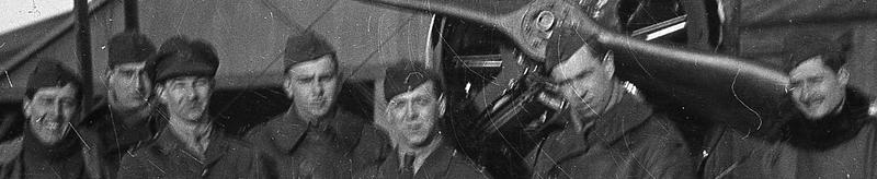 8b. “R.F.C. Huns & Lt. Raynor, Avro.” Detail.