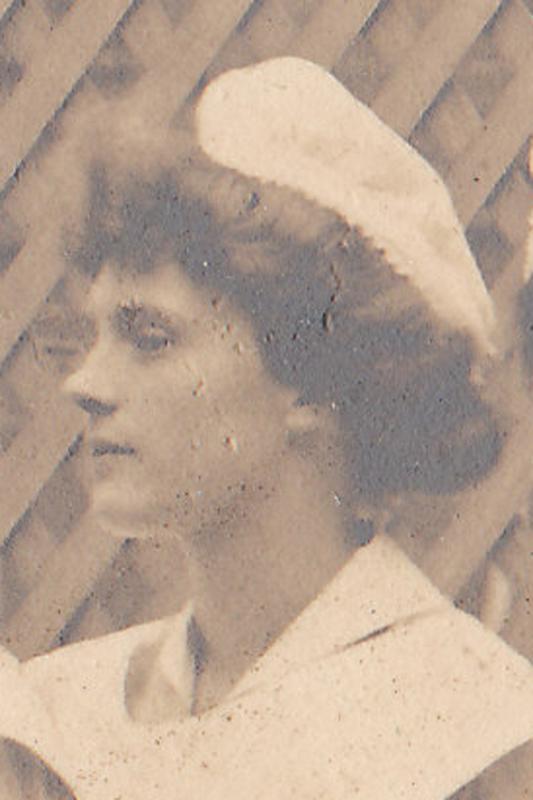 17b. Parr’s sister, Mary Bowen Hooper, at her 1913 graduation from nursing school.